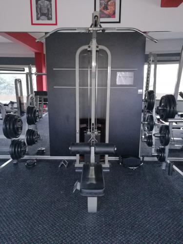 Posilovací stroj Body-Solid Horní+spodní kladka