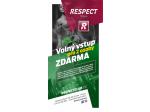 voln vstup do fitness Respect Club v Ostrav