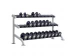 TUFF STUFF PROFORMANCE PLUS 3-TIER SADDLE DUMBBELL RACK (PPF-754) - trojad stojan na jednoruky