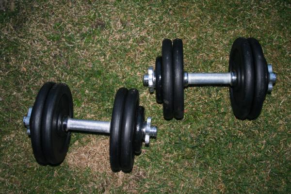 Jednoruky inky 2x25kg za 3390,- NOV