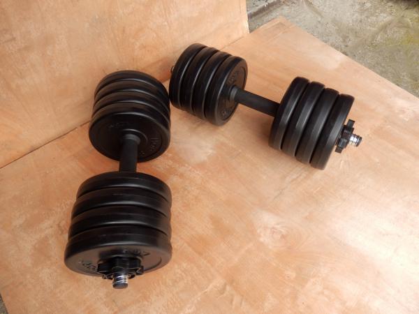 Jednoručky činky 2x13kg za 950,-Kč NOVÉ