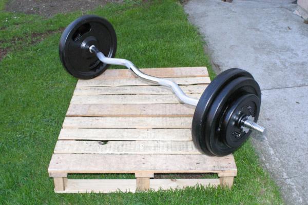 EZ činka 67,5kg (s úchopy)