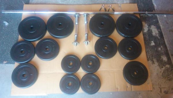 Fitnes Nakládací činkový set - 100kg