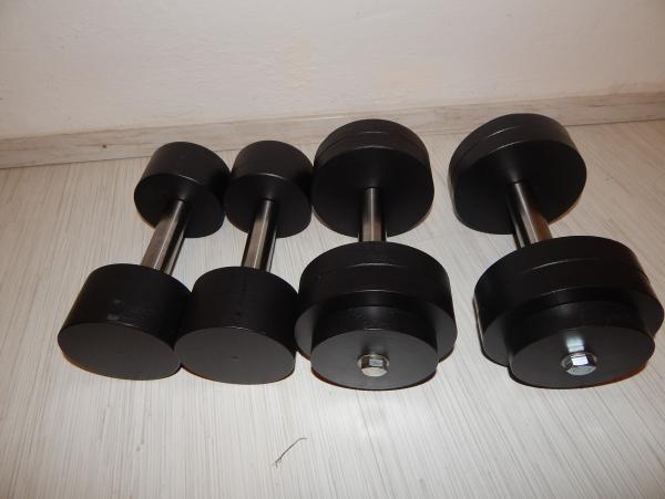 jednoruky 2x9kg + 2x15kg