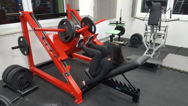 Masivní legpress až 750kg