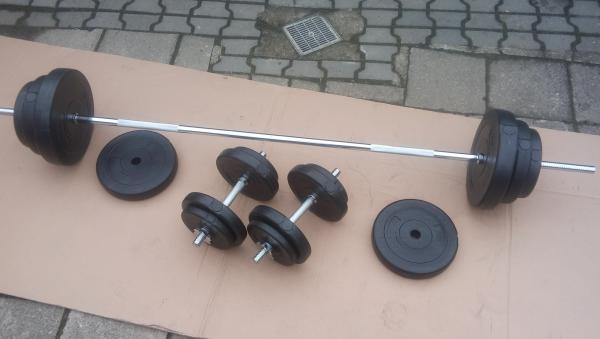 Fitnes Nakldac inkov set - 100kg