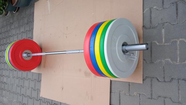 Olympjsk inkov set Bumper Plate