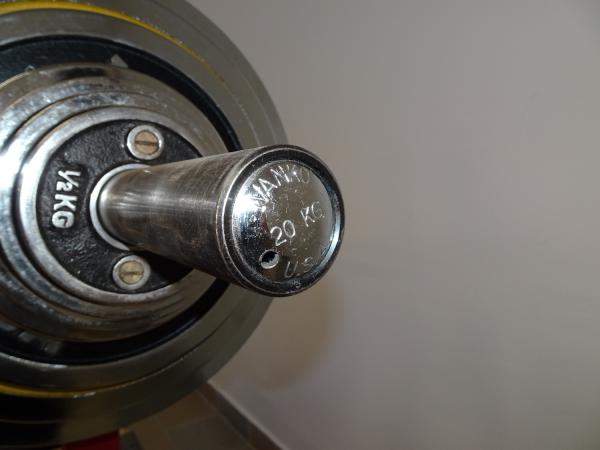 Powerlifting olympijsk set inek IVANKO 217kg