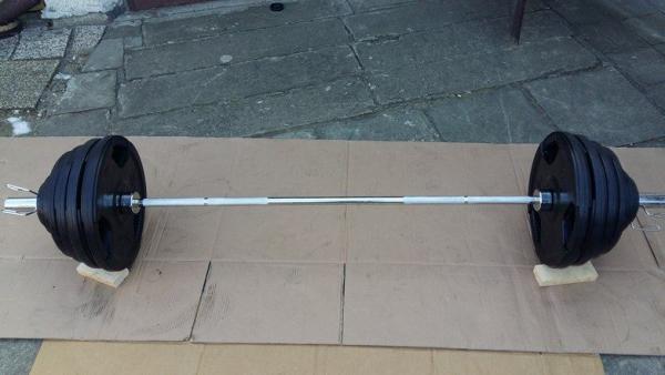 Olympijska činka pogumovaná 125 kg