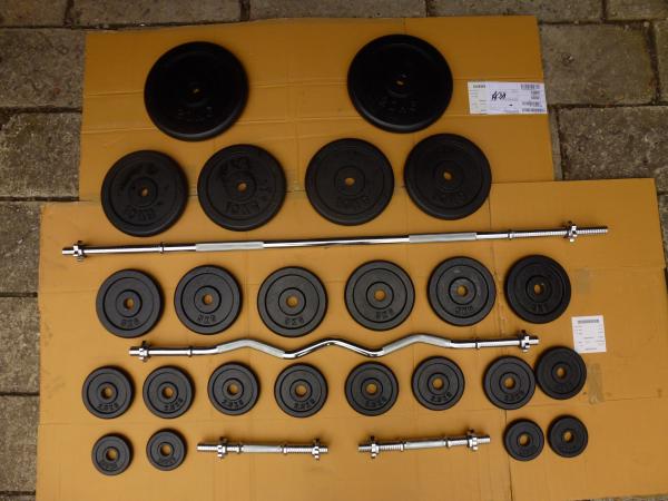 Fitness sada 157kg za 7390,-