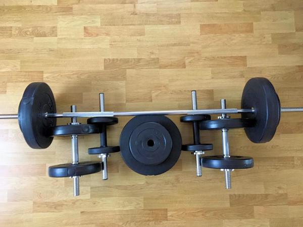 Sestavika: fitness sada 84kg za 4990,-