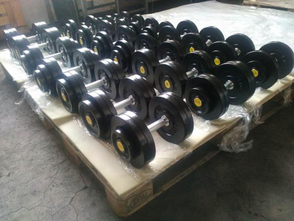 Sada pevných jednoruční činek 2,5kg-30kg