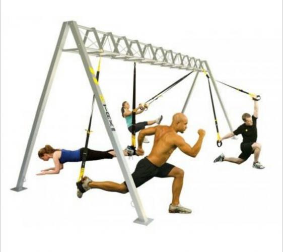 Trx zavsn konstrukce 6.5m + trx 6ks