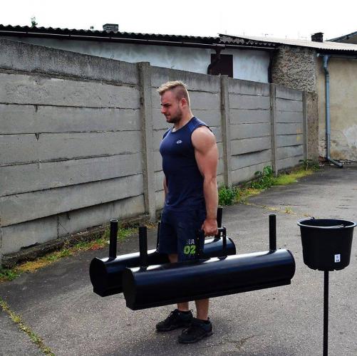 Strongman masivn vybaven - loglift, kufry, super yoke