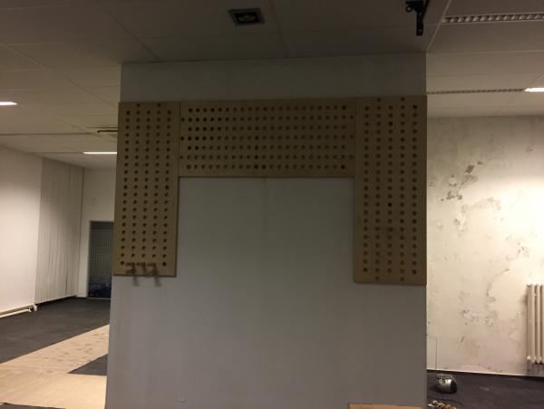 Pegboard - lezeck stna pro crossfit