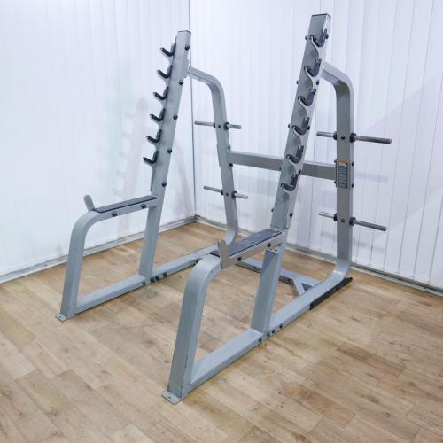 Precor Half Rack