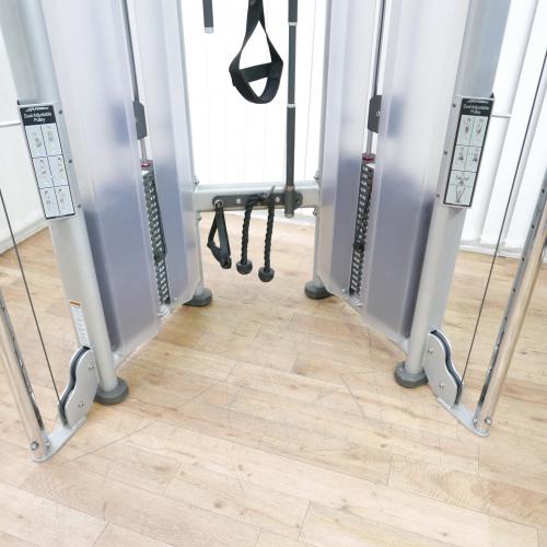 Life Fitness dual adjustable pulley