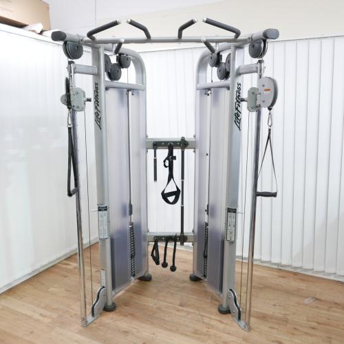 Life Fitness dual adjustable pulley