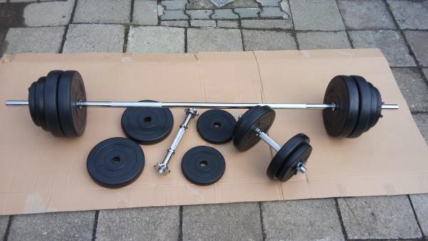 Nakládací činkový set do 65 kg