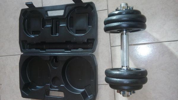 Jednoručky činkový set 2x15kg
