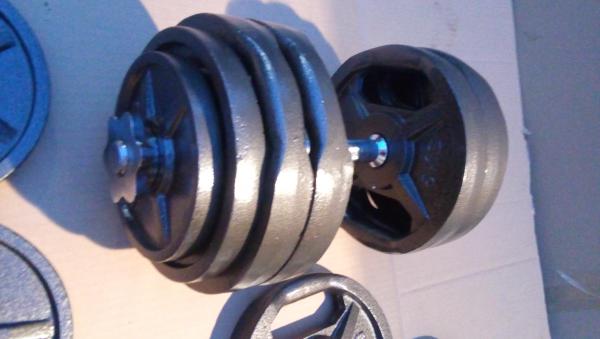 Jednoruční činky 2x30kg