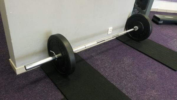 olympijská činka 60kg BUMPER