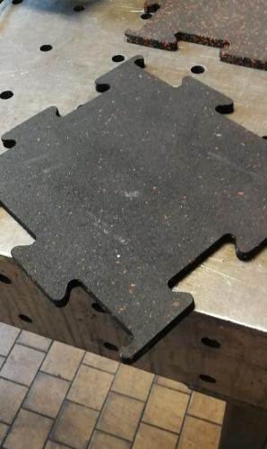 Sportovn podlaha - tatami puzzle