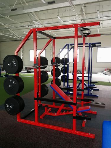 Multifunkn depovac klec, power rack, silov klec