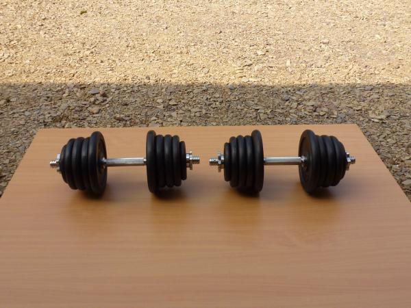 Nakládací činky 2x25kg
