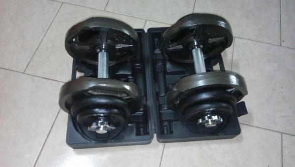 Jednoruční činkový set 2x20kg