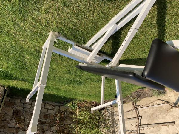 Bench Press polohovací / dřepy s dopomocí