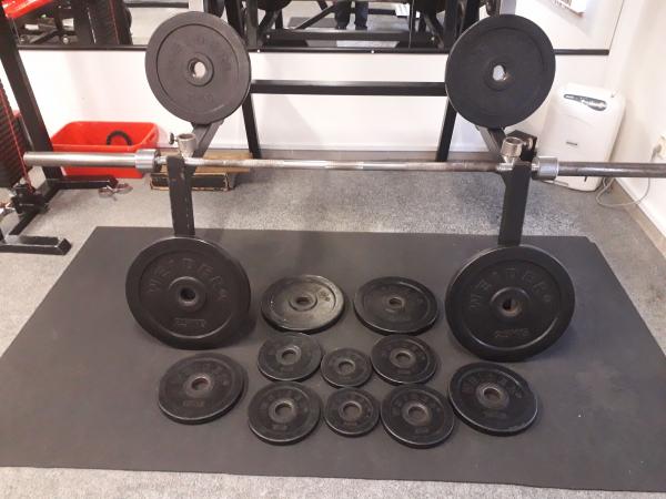 Profi olympijská činka WEIDER 185 kg