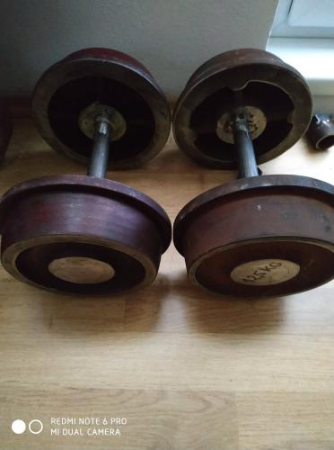 jednoručky 2 x 12,5 kg