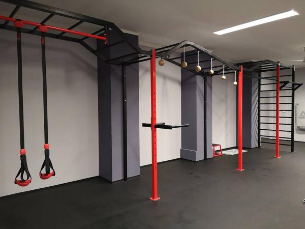 Konstrukce do fitness - stanovit na cvien, crossfit