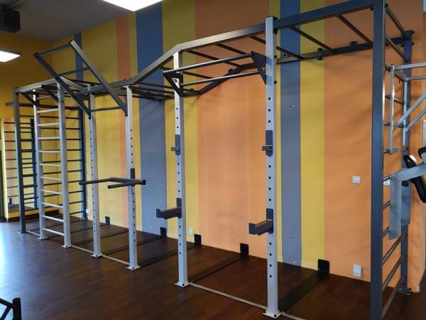 Konstrukce do fitness - stanovit na cvien, crossfit