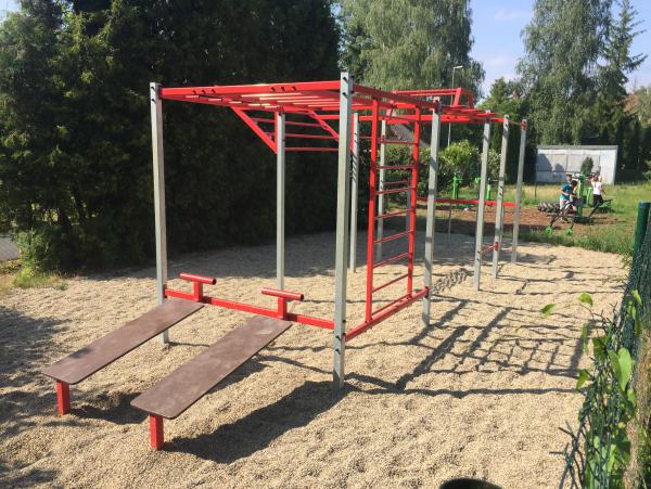 Venkovn konstrukce na cvien - workout