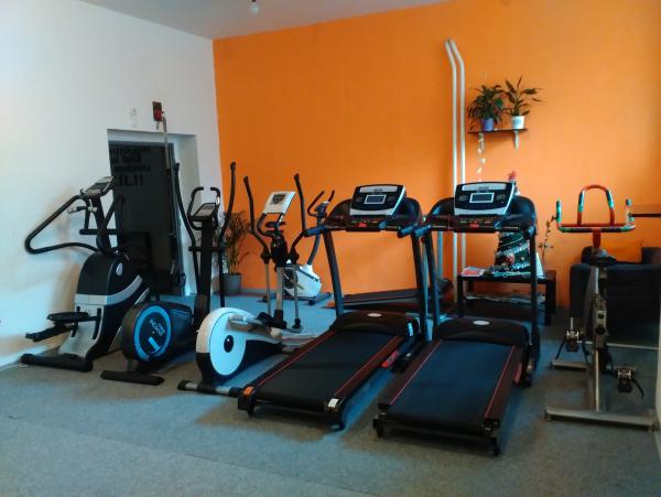 Stroje a vybaven celho fitness centra