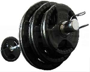 Olympijská činka 120 kg pogumovaná