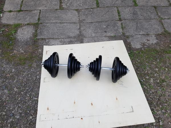 Jednoručky činky 2x41kg za 5690,-