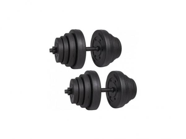 Nakládací činky 2x20kg 2790kč (NOVÉ)
