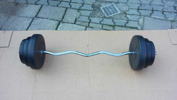 Nakládací EZ činka - 45 kg