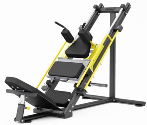Leg press a hack dřep stroj