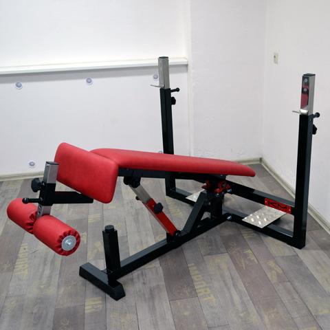 Lavice na tlaky nastavitelná 0-30° (Decline Bench Press)
