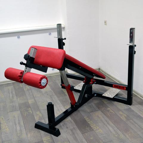 Lavice na tlaky nastavitelná 0-30° (Decline Bench Press)