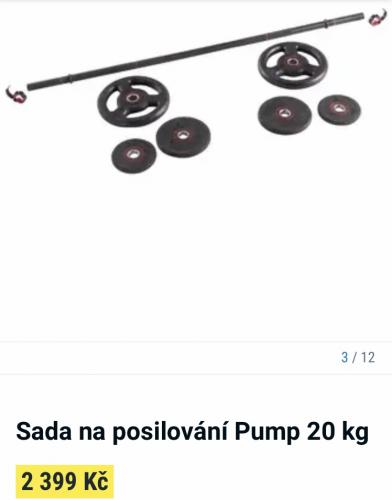 Posilovac set Bodypump