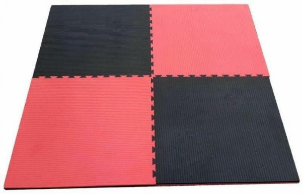TATAMI podložka 2cm RED-BLACK