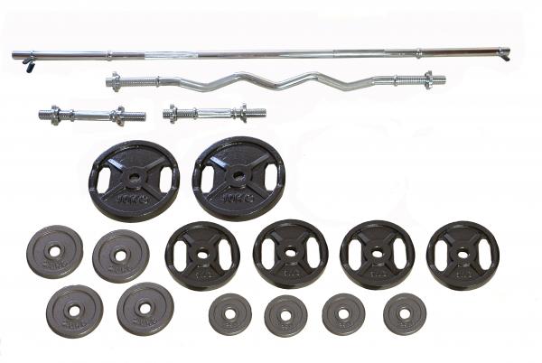 Nakládací činkový set PREMIUM - 80 kg