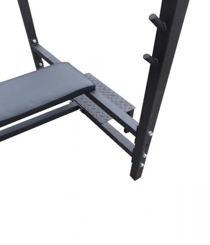 Lavice na bench press se zadním nášlapem