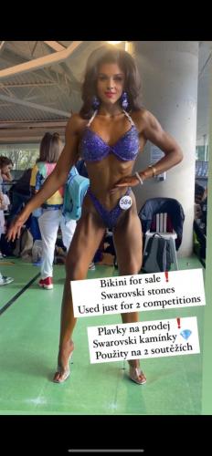 zvodn plavky na bikini fitness