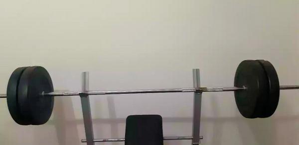 Bench činka 48,5kg za 2200,- (NOVÁ)